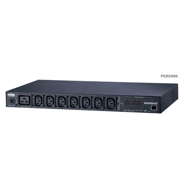 ATEN 8-OUTLET 1U ECO PDU METERED AND SW