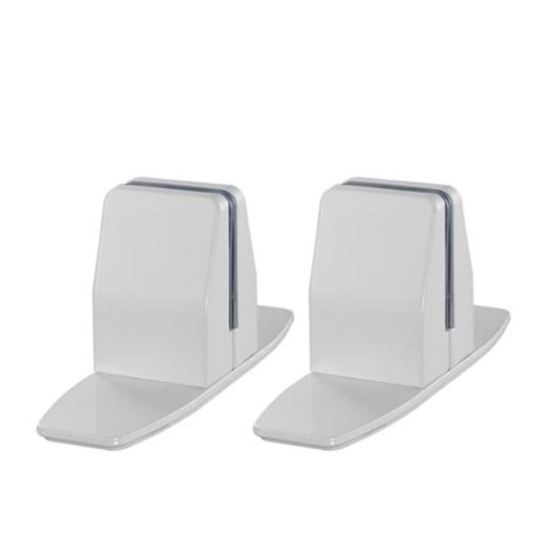 NEOMOUNTS SET 2 MORSETTI DA SCRIVANIA BIANCO