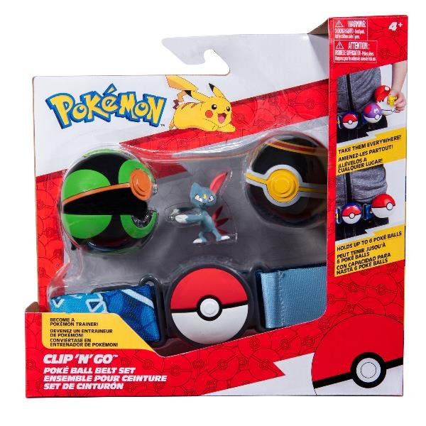 REI TOYS PKMN CLIPNGO POKÉ SETCINTURA ASST3