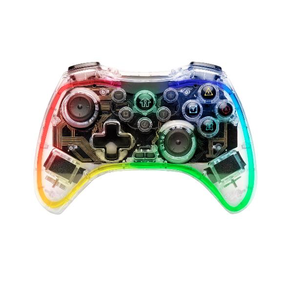 SKULL FACTORY NINTENDO SWITCH CONTROLLER WIRELESS RGB VIBRAZIONE …