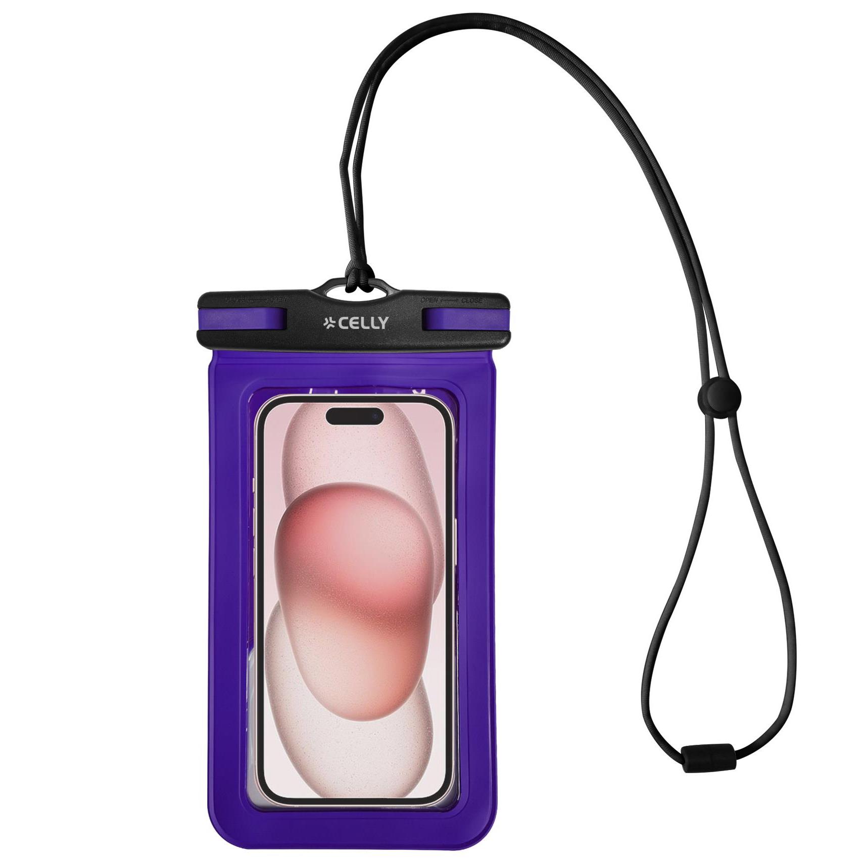 Celly SPLASHBAG24 - Custodia impermeabile 7'