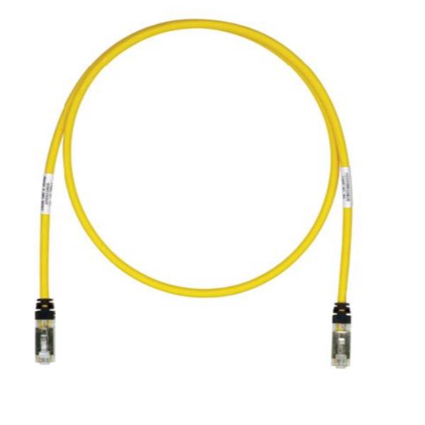 PANDUIT PATCH S/FTP CAT.6A LSHF GIALLO 1.5M