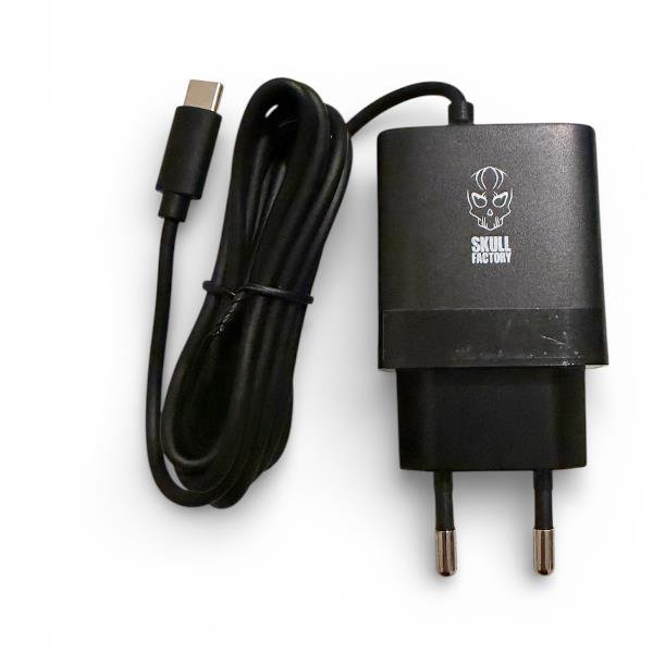 SKULL FACTORY NINTENDO SWITCH 2 ALIMENTATORE GAN USB-C …
