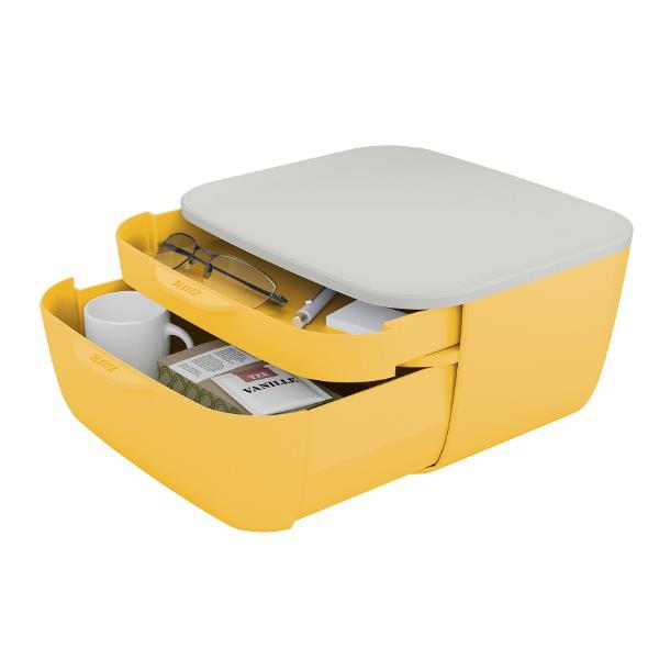 Cassettiera Cosy - 2 scomparti - giallo - …