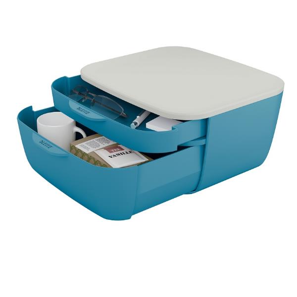 Cassettiera Cosy - 2 scomparti - blu - …
