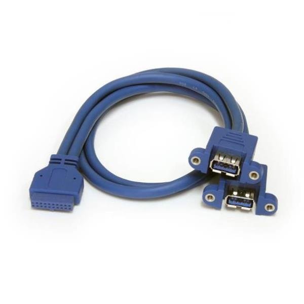 StarTech.com Cavo pannello USB 3.0 2 porte - …