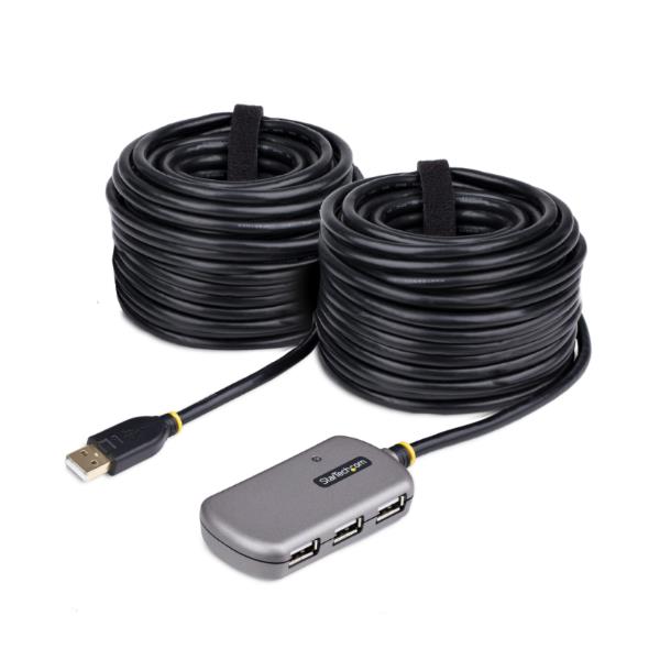 StarTech.com USB Extender Hub, 24m USB 2.0 Extension …