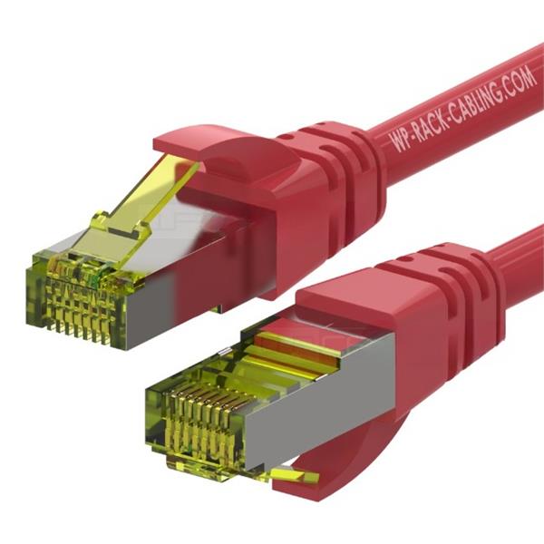 WP EUROPE PATCH S/FTP CAT.6A LSHF ROSSO 0.2M