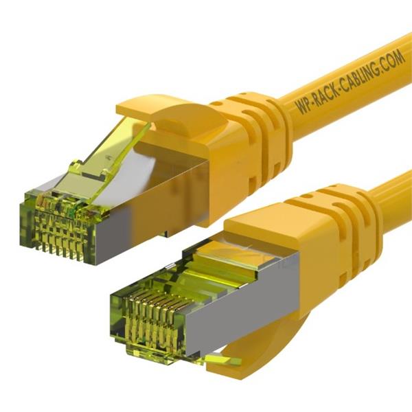 WP EUROPE PATCH S/FTP CAT.6A LSHF GIALLO 0.5M