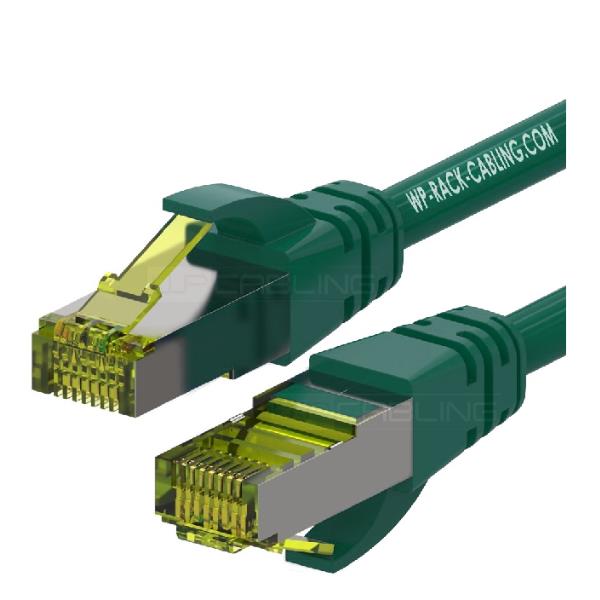 WP EUROPE PATCH S/FTP CAT.6A LSHF VERDE 1M