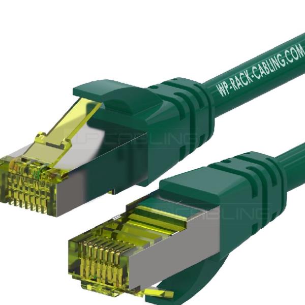 WP EUROPE PATCH S/FTP CAT.6A LSHF VERDE 0.5M