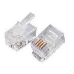 WP EUROPE CF10 PLUG 4P4C CAT.3 CAVO PIATTO