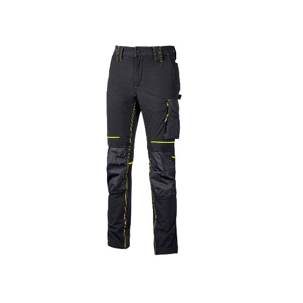 U-POWER PANTALONE ATOM BLACK CARBONXL