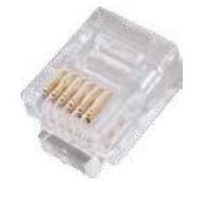WP EUROPE CF10 PLUG 6P6C CAT.3 CAVO PIATTO