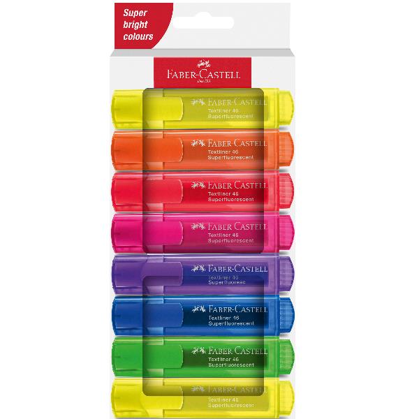 Faber Castel TEXTLINER 46 SUPERFLUORESCENT - Confezione da …