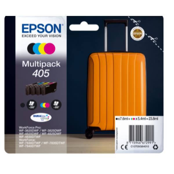 Epson - Cartuccia Multipack DURABriteUltra 405 - BK/C/M/Y …