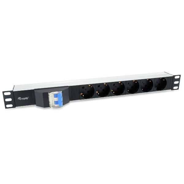 EQUIP 6-OUTLET GERMAN POWER DISTRIBUTION
