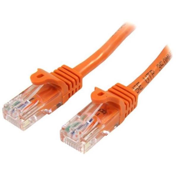 StarTech.com Cavo di Rete da 50cm Arancio Cat5e …