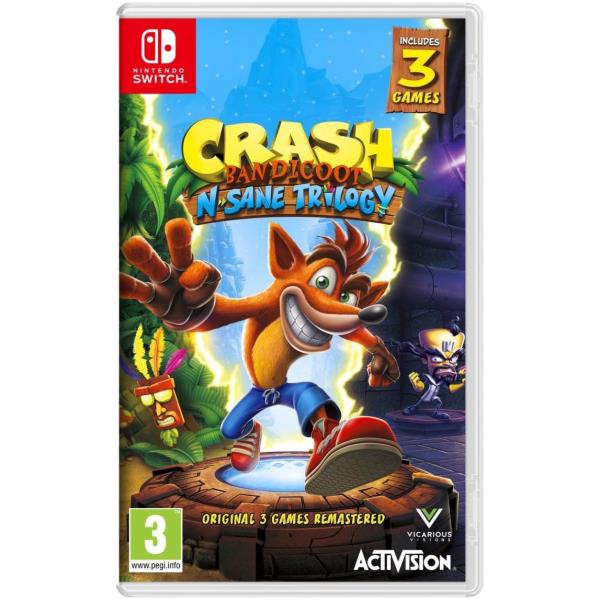 Crash Bandicoot N. Sane Trilogy - Nintendo Switch …
