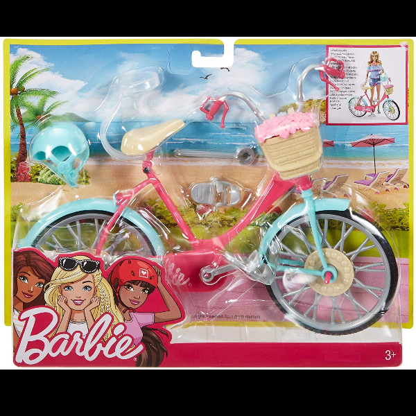 MATTEL BICI DI BARBIE CON CASCO