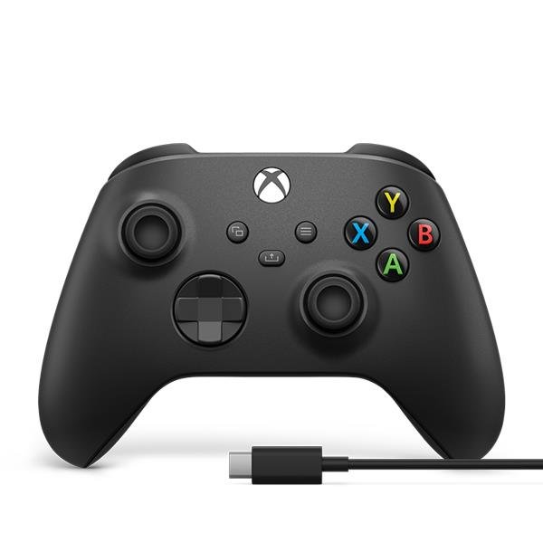MICROSOFT XBOX CONTROLLER WIRELESS CAVO USB-C INCLUSO CARBON …