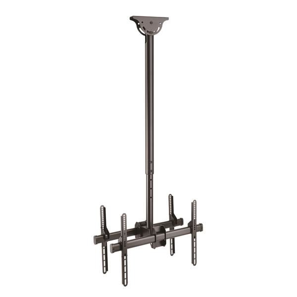 StarTech.com Supporto TV da Soffitto a Doppio Display …
