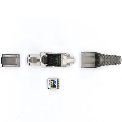WP EUROPE MODULAR PLUG CAT.6A STP TOOL LESS