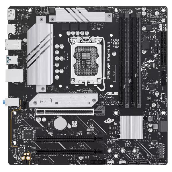 ASUS PRIME B760M-A II-CSM, Intel, LGA 1700, Intel® …