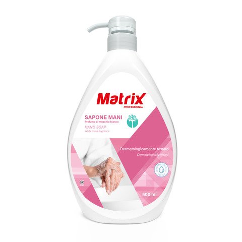MATRIX SAPONE MANI AL MUSCHIO BIANCO DERMATOLOGICAMENTE TESTATO …