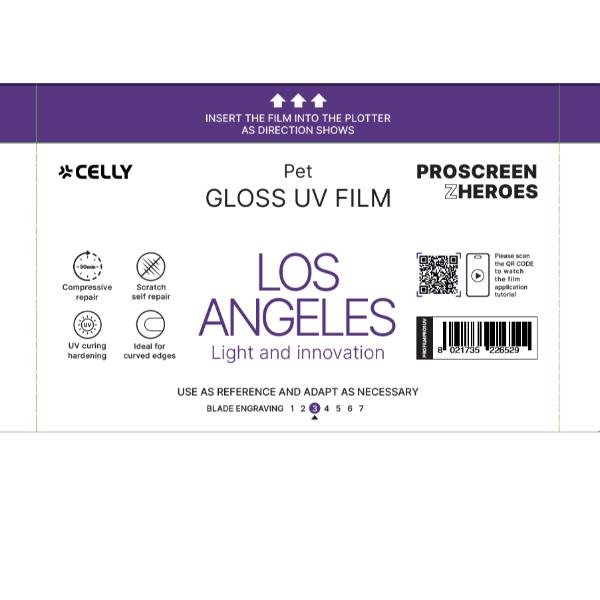 CELLY 50 PZ PROFILM UV GLOSSY LOS ANGELES