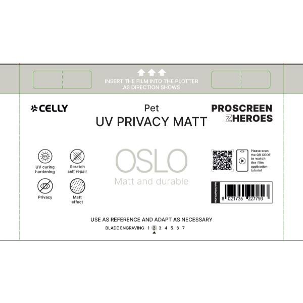 CELLY 5 PZ PRO UV PRIVACY MATT OSLO