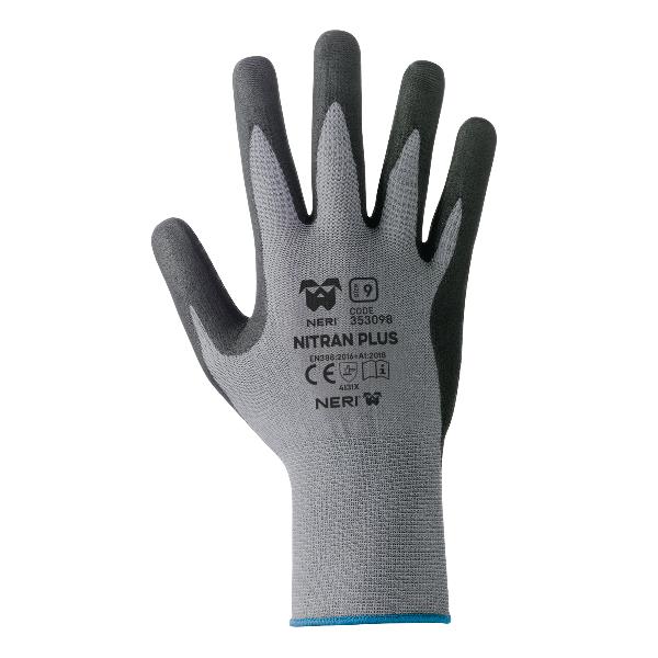 NERI SAFETY CF12 PA GUANTI NITRAN PLUS TG8
