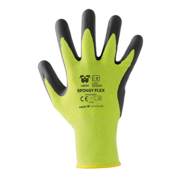 NERI SAFETY CF12 PA GUANTI SPONGY FLEX TG8