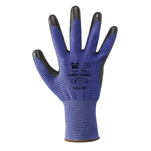 NERI SAFETY CF12PA GUANTI 16 NBR CRINKLE TG11