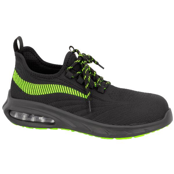 NERI SAFETY SCARPERUSH-998 S1PLFOSRNERO VERD 36