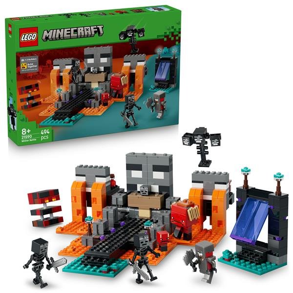 LEGO MINECRAFT BATTAGLIA CONTRO IL WITHER CON GUERRIERO …