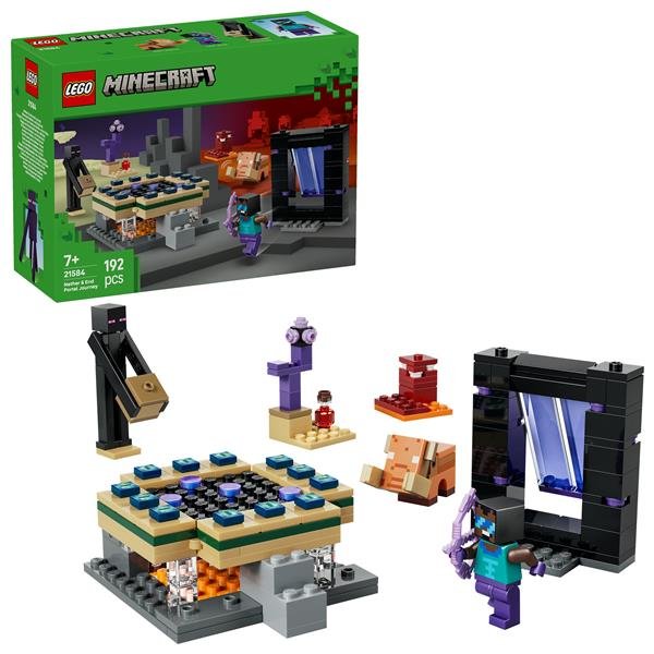 LEGO VIAGGIO PORTALE DEL NETHER E END