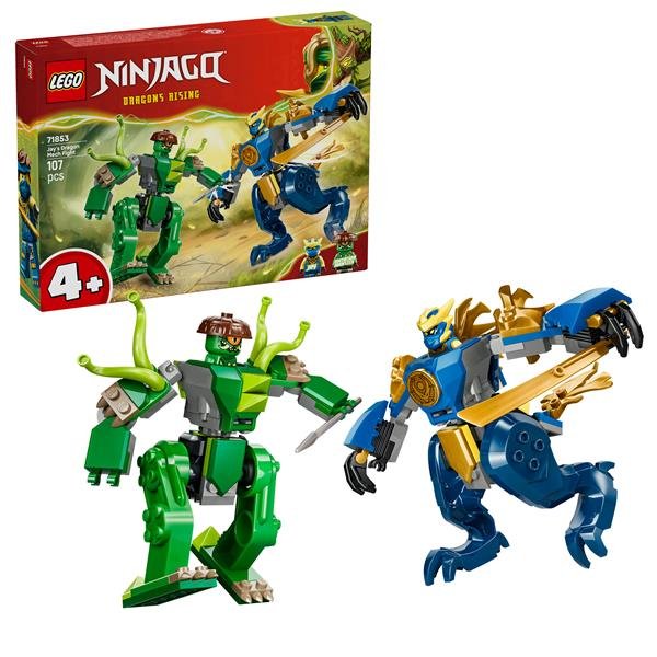 LEGO DUELLO CON IL DRAGO-MECH DI JAY