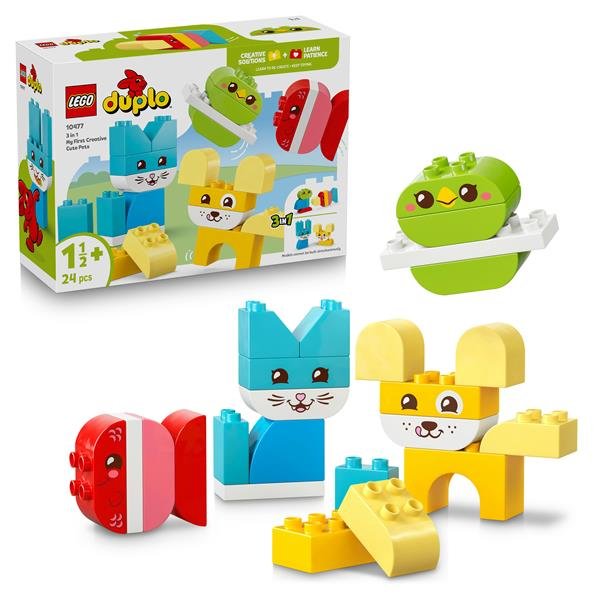 LEGO DUPLO ANIMALI DOMESTICI CREATIVI 3 IN 1 …