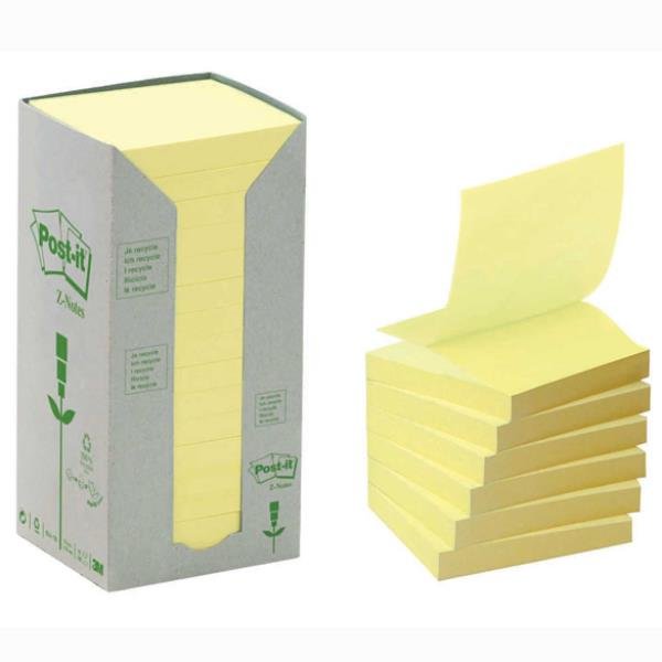 CF16 POST-IT RICICL/CANARY/76X76