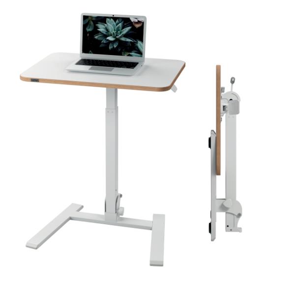 Scrivania Compatta pneumatica mobile pieghevole 65x46x74-109cm Leitz