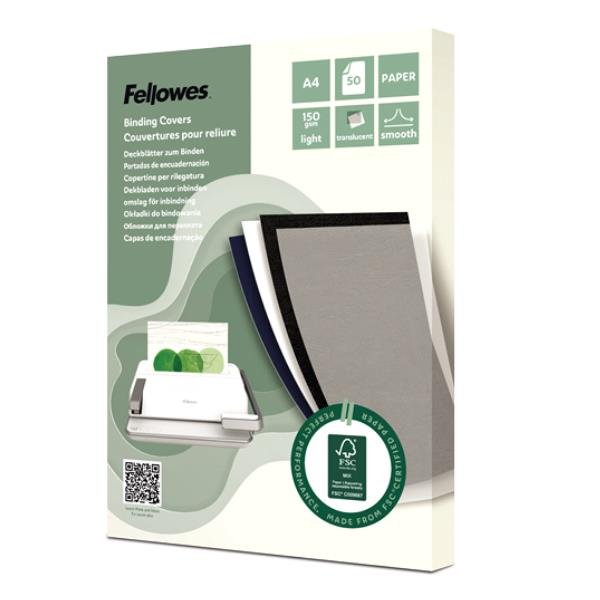 FELLOWES COPERTINE PER RILEGATURA CARTA TRASLUCIDA 15 MICRON …