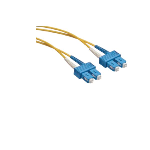LEVITON PATCH 2FO OS2 SCD/SCD GIALLO 1M