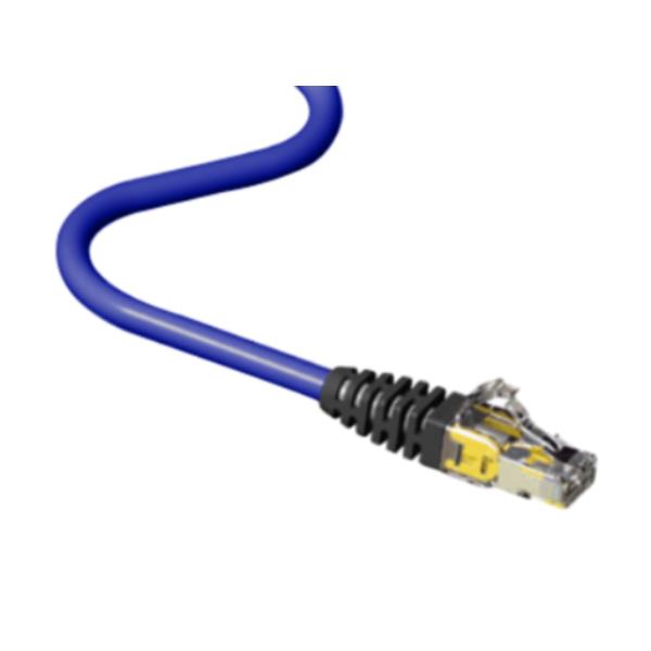 LEVITON PATCH S/FTP CAT.6 LSHF BLU 1M