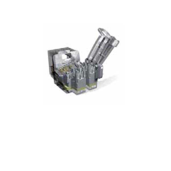 LEVITON PRESA CAT6PLUS RJ45U CAT.6 GRIGIO