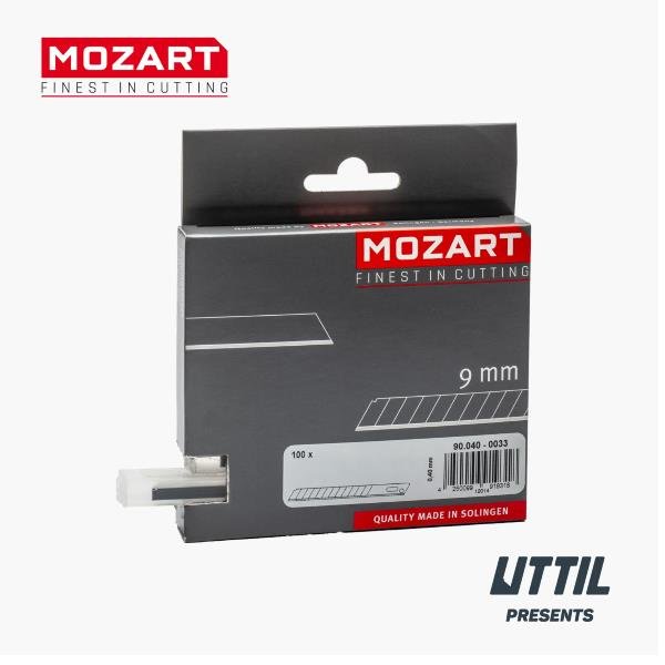 Conf. 10 lame a spezzare 9mm Mozart