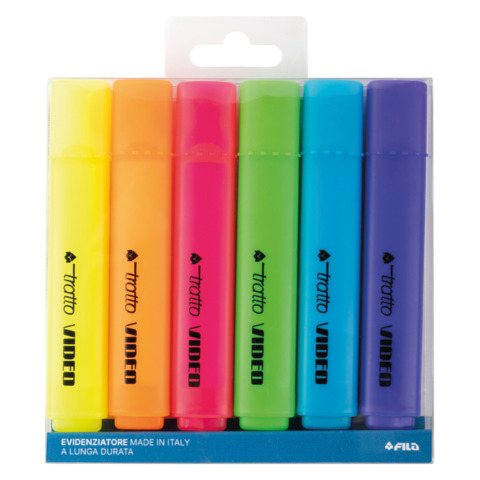 CF6 TRATTO VIDEO COLORI ASSORTITI