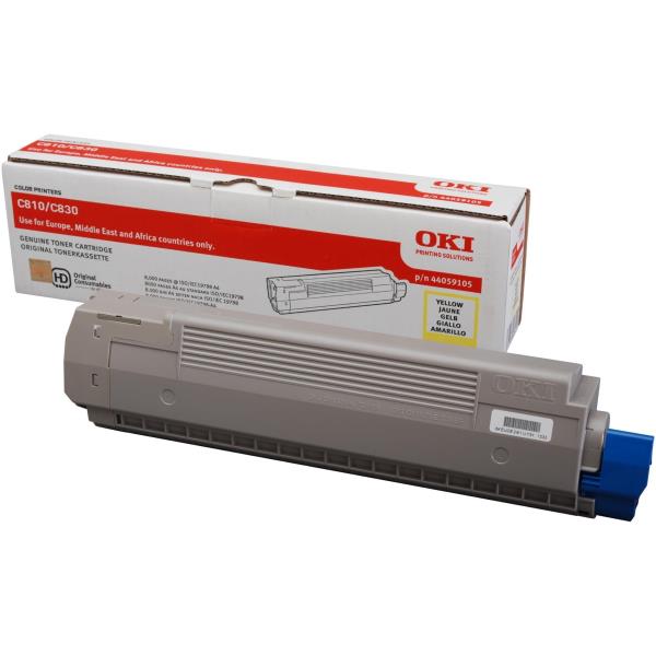 Oki - Toner - Giallo - C-810 C-830 …