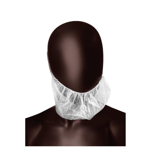 AJSIA CF100 COPRIBARBA BEARD BIANCO
