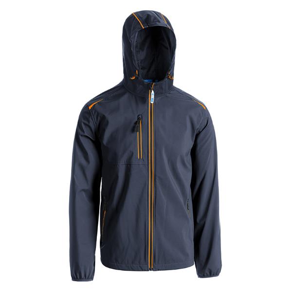 SOTTOZERO GIUBBINO WINDY BLU NAVY/ARANCIO-L